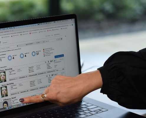 Using SmartWeb to find client data for alcohol monitoring