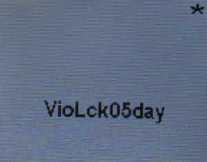 violation lockout screen on Smart Start Interlock Device